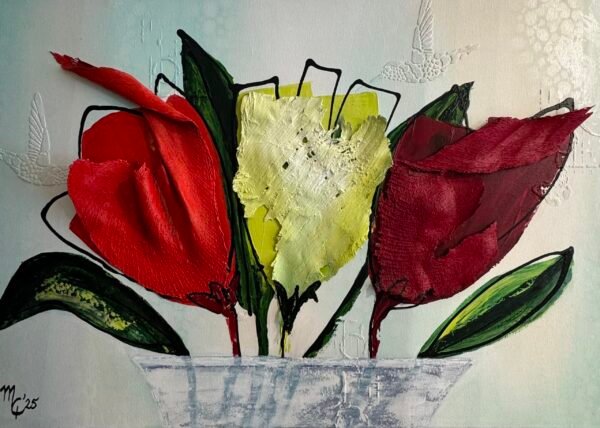 Flower Composition in Vase