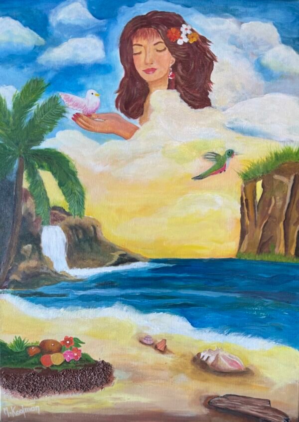 Lady Spirit Enjoying Nature