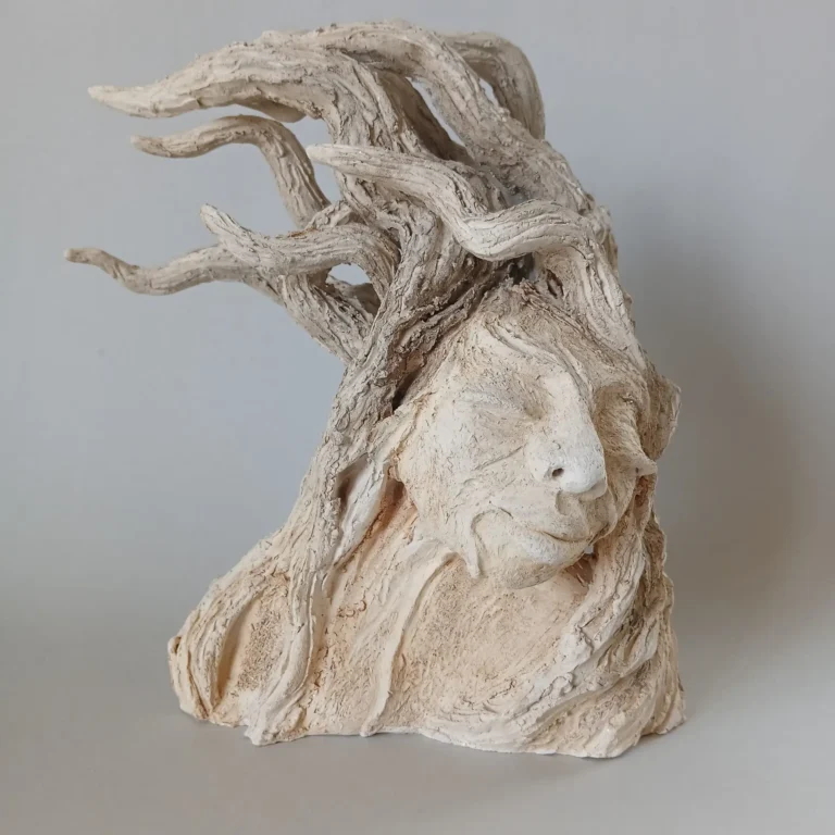 Tree Head by Helena Hoes, original art from Aruba