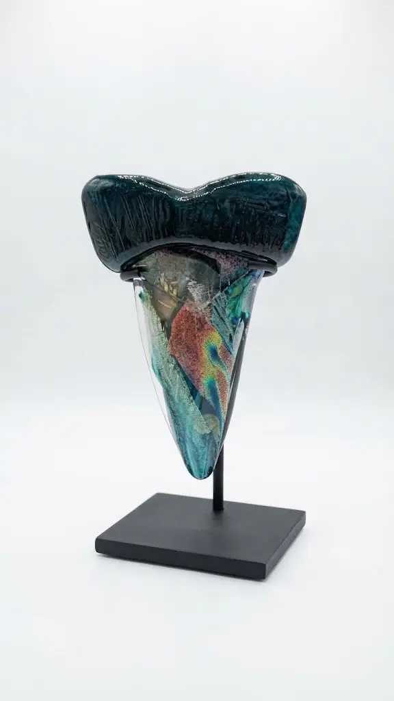 Dichroic Sharkstooth - Grace Chepenik