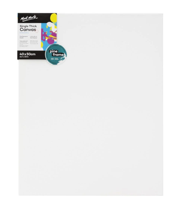 Single Thick Canvas Discovery 40 x 50cm (15.7in x 19.7in)