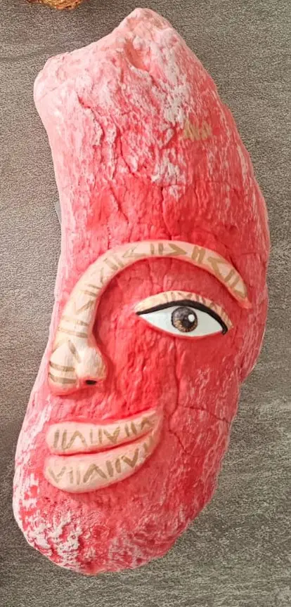 Salmon by Alejandra Vallejo, original art from Aruba
