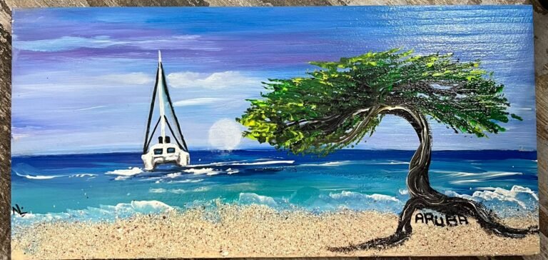 DIVI by Ninfa Garcia, original art from Aruba