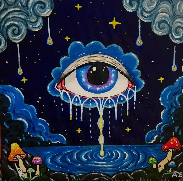 Star Tears by Angeline Every, original art from Aruba
