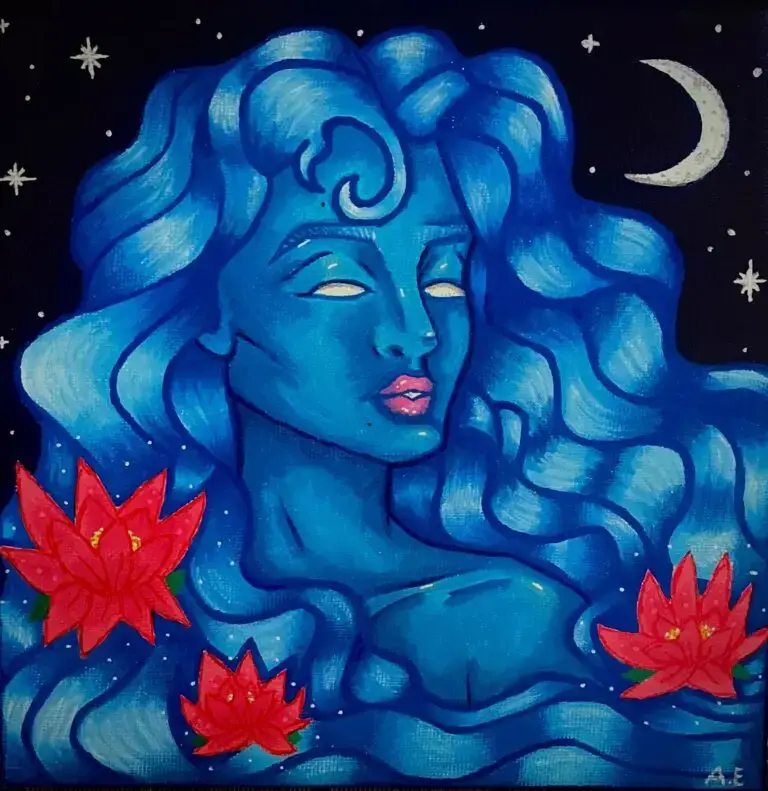 Water Remembers by Angeline Every, original art from Aruba